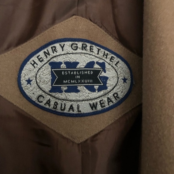 HENRI GRETHEL Vintage Wool Blazer - Picture 2 of 7